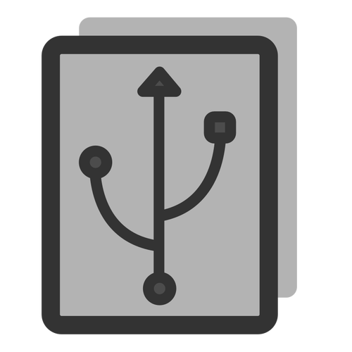 USB-vector pictogram