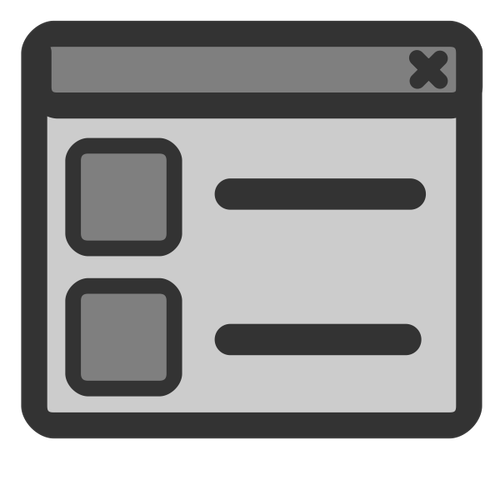 View multicolumn vector icon