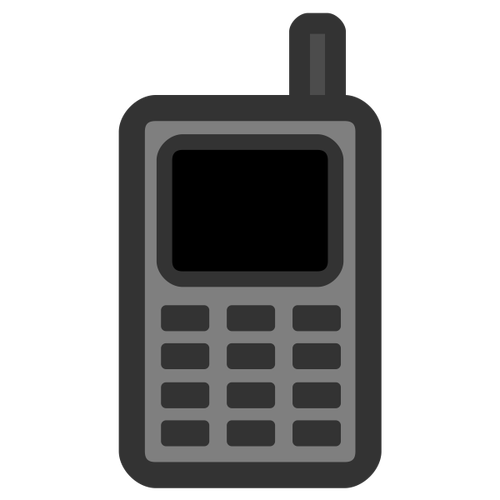 Mobile phone icon clip art