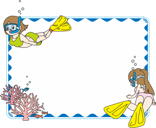 Snorkeling bingkai