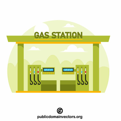 Gas filing station