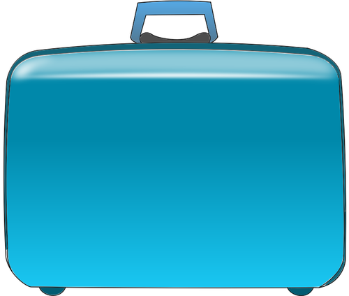Green suitcase | Public domain vectors