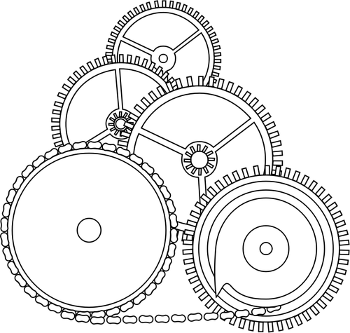 Zahnräder in 2D