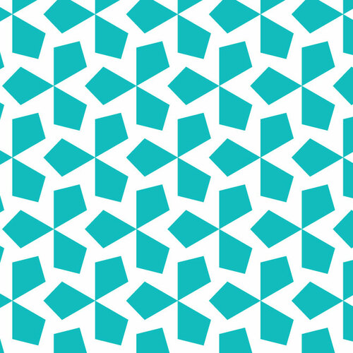 Retro pattern geometric shapes