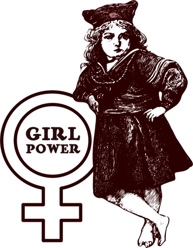 Символ силы девушки