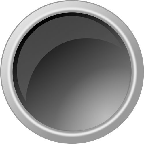暗い灰色ボタン ベクトル描画