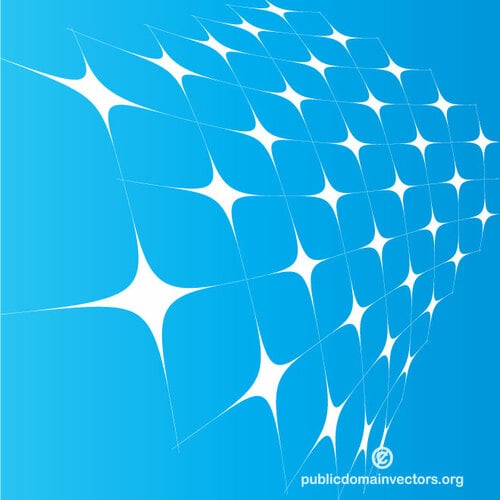 Blue background with glossy stars