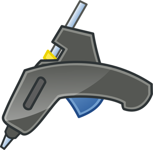 Ilustración vectorial del arma de la soldadura