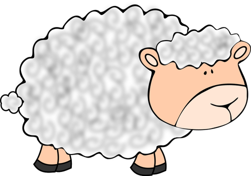 Engraçado ovelhas