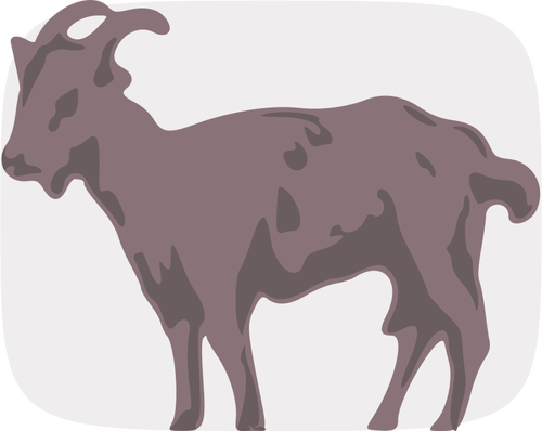 Image vectorielle de chèvre