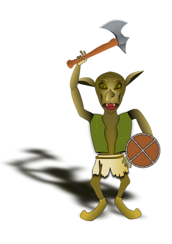 Goblin prajurit gambar