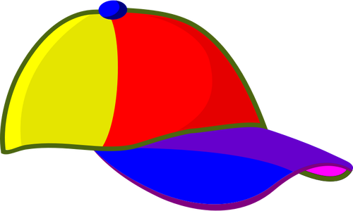 Casquette colorée