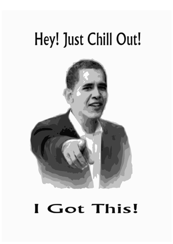 Barack Obama poster vectorul iage