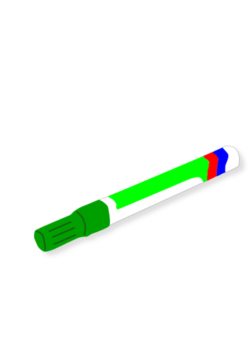 緑のマーカーのベクター クリップ アート