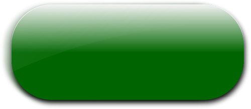 Píldora horizontal en forma de imagen vectorial botón verde