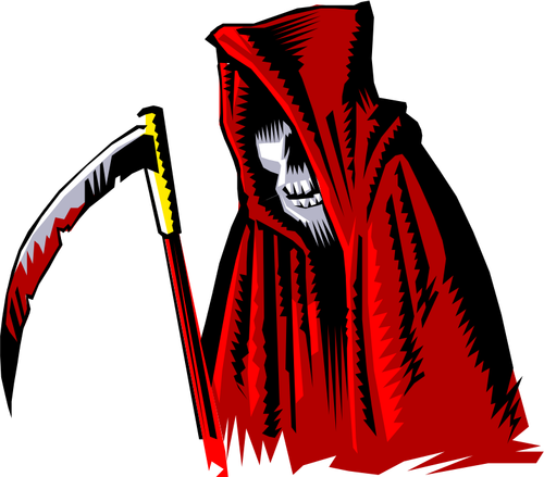 Rød grim reaper