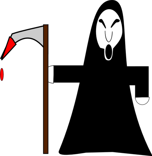 Grim reaper vectorillustratie