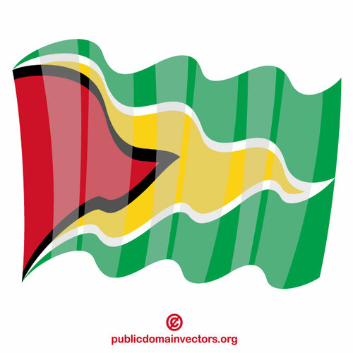 Национальный флаг Гуаяны