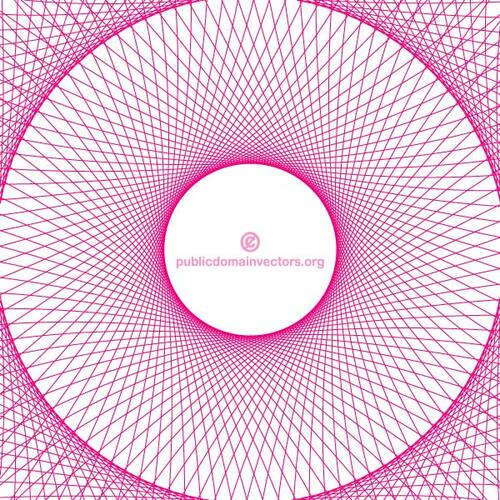 Pink repetitive line pattern vector