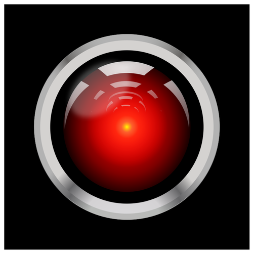 HAL9000 वेक्टर ड्राइंग