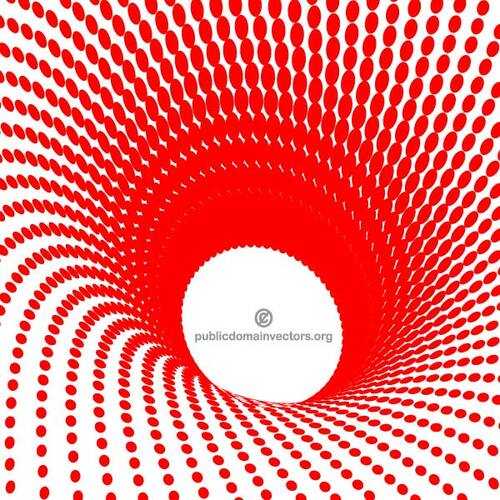 Vectorul de model roşii semiton