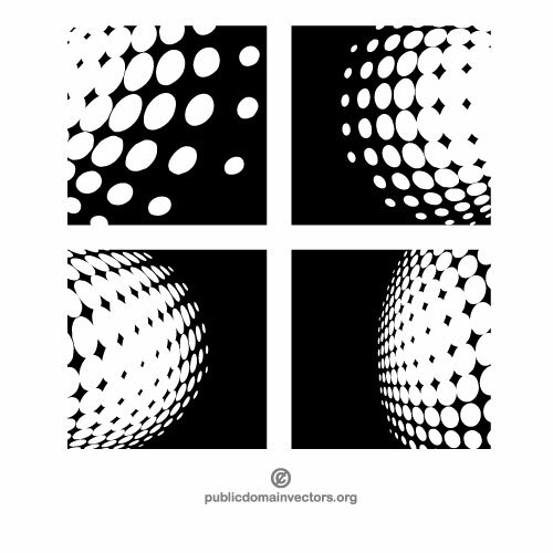 Fundaluri halftone vector pack