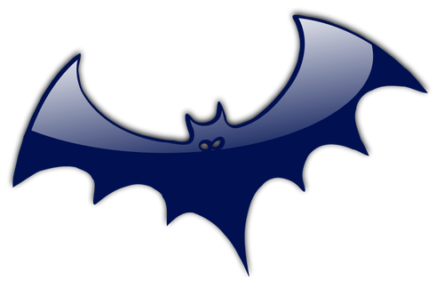 Halloween bat vektorbild