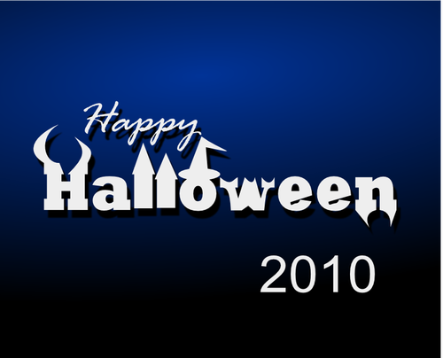 Happy Halloween plakat vector illustrasjon