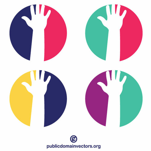 מושיטים יד בעיצוב לוגו
