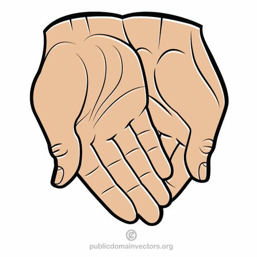 Human hands vector graphics