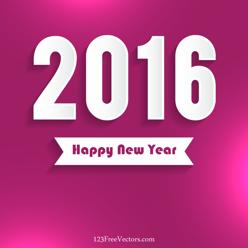 Happy New Year 2016 fond