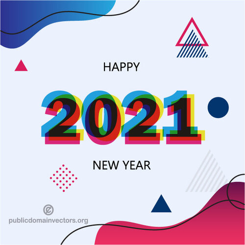 새해 복 많은 새해 2021
