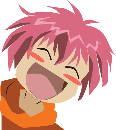 Laughing boy image