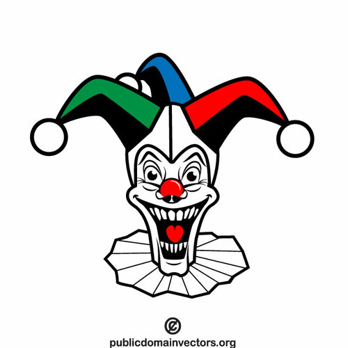 Harlequin vektor ClipArt