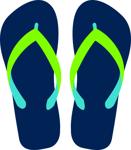 Flipflops vektorbild