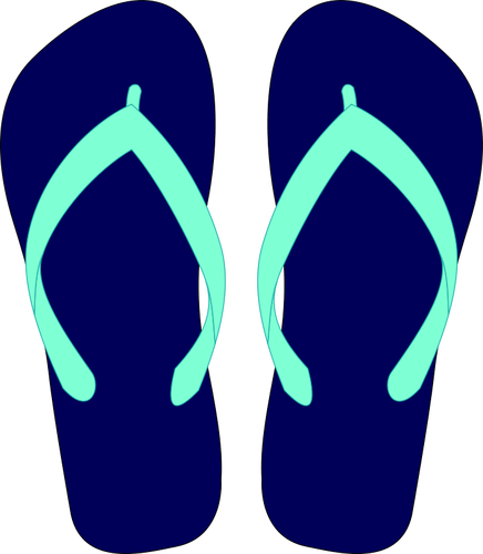 Flipflops vektortegning