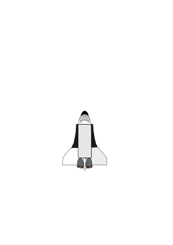 Space shuttle drawing