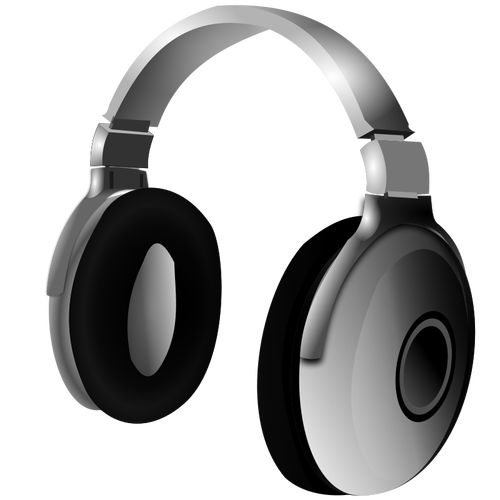 Studio headphone vektor gambar