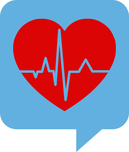 Heart beat logo