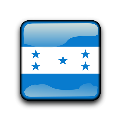 Botón de la bandera de Honduras