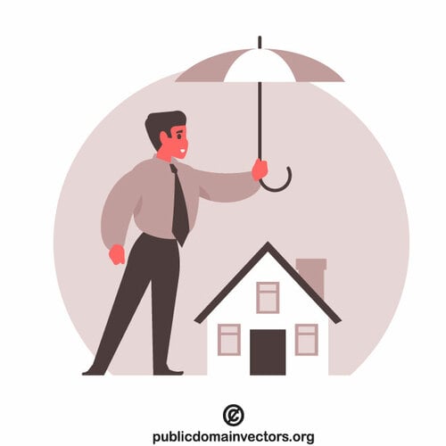 Home insurance concept
