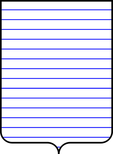 Modèle avec des lignes horizontales