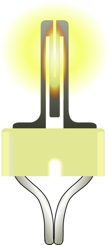 Het yta igniter vektor illustration