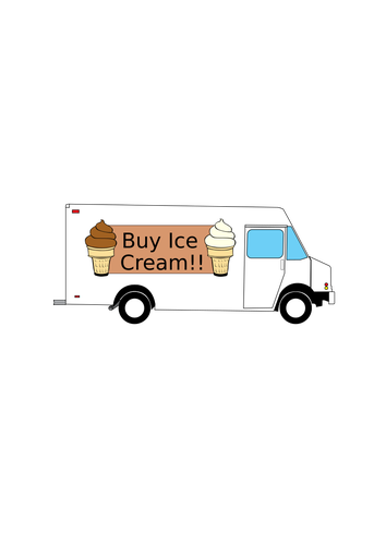 Ice cream truck