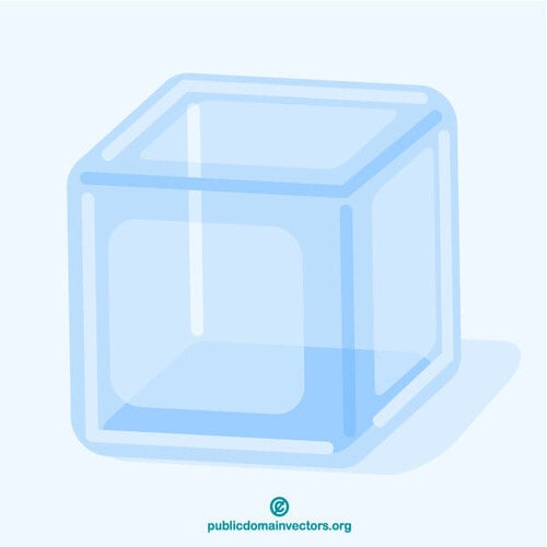 Ice cube clipart