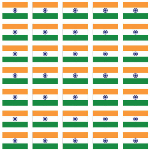 インドの旗のシームレス パターン