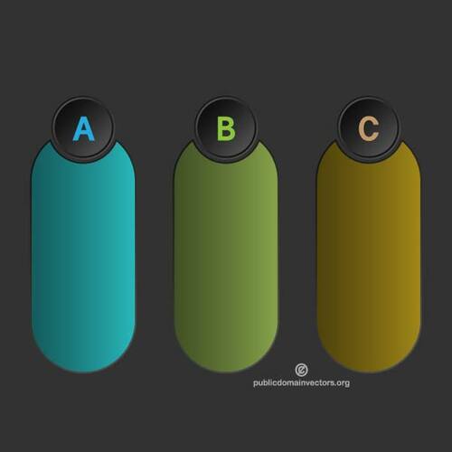 Éléments du modèle infographie