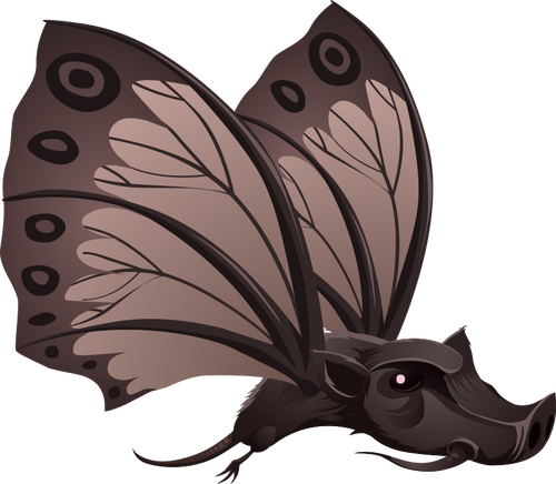 Drachen Schmetterling