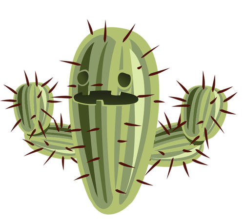 Kartun kaktus