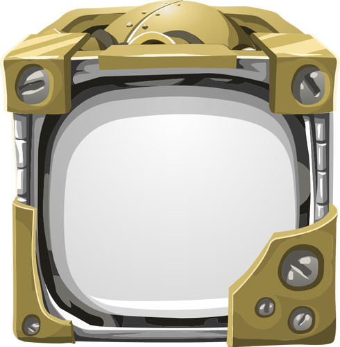 Retro tv image